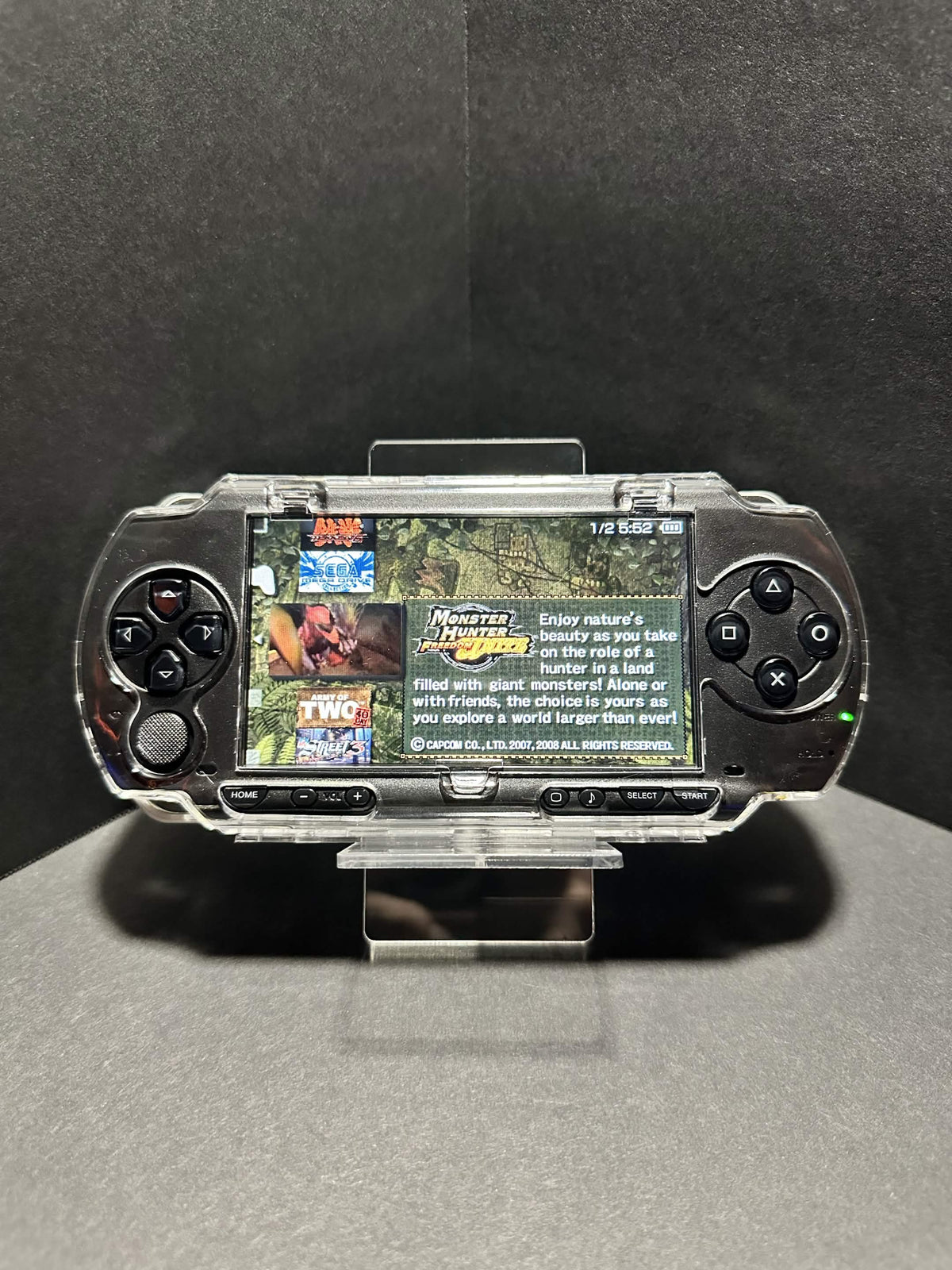 PSP-1000 – IPS Screen Upgrade • 64-128GB • Custom Firmware • Excellent Condition