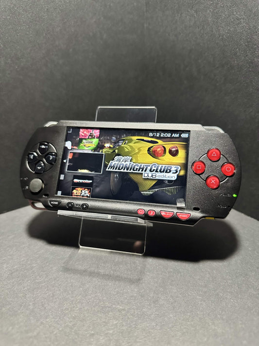 PSP-1000 – IPS Screen Upgrade • 64-128GB • Custom Firmware • Excellent Condition