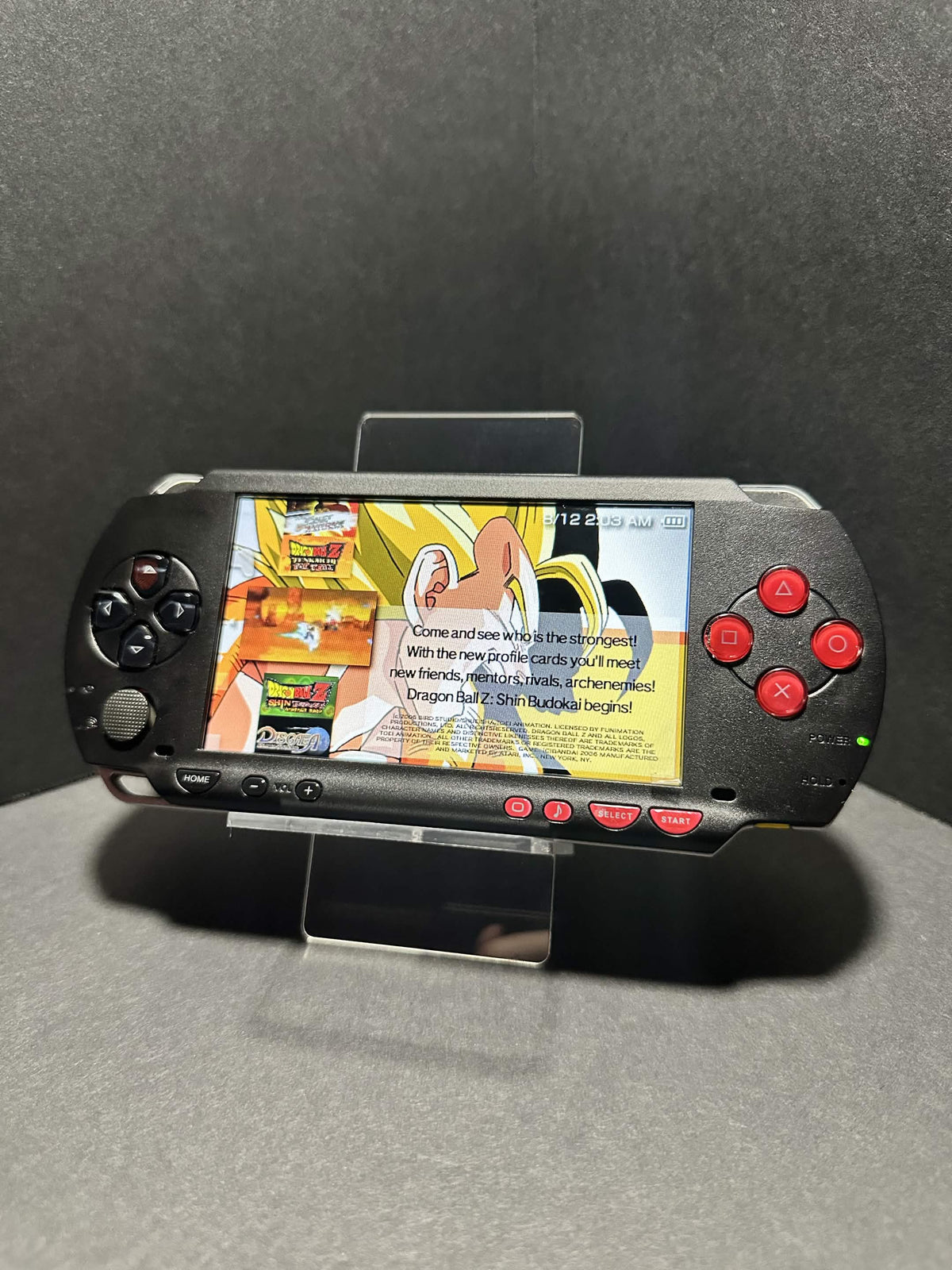 PSP-1000 – IPS Screen Upgrade • 64-128GB • Custom Firmware • Excellent Condition