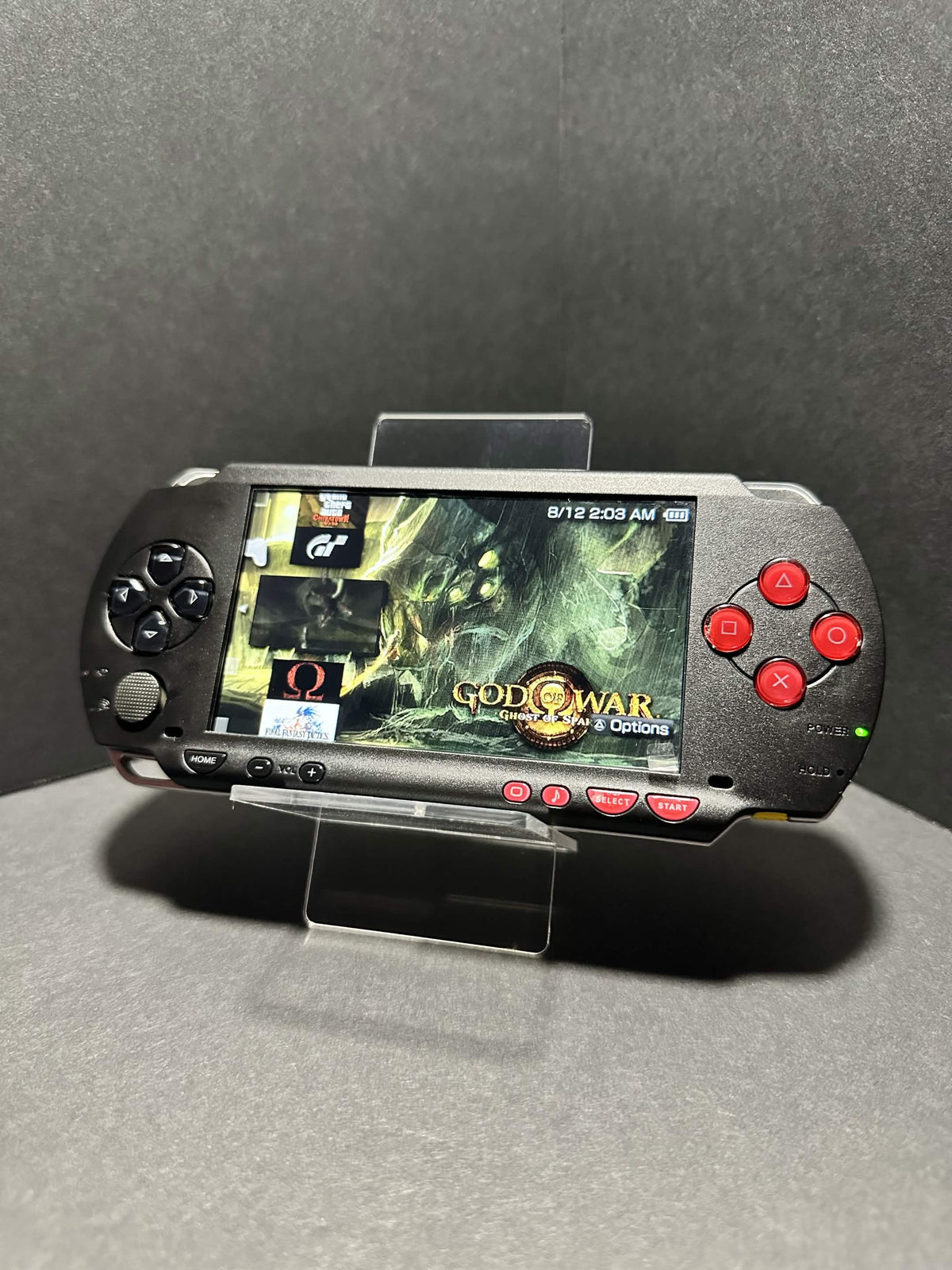 PSP-1000 – IPS Screen Upgrade • 64-128GB • Custom Firmware • Excellent Condition