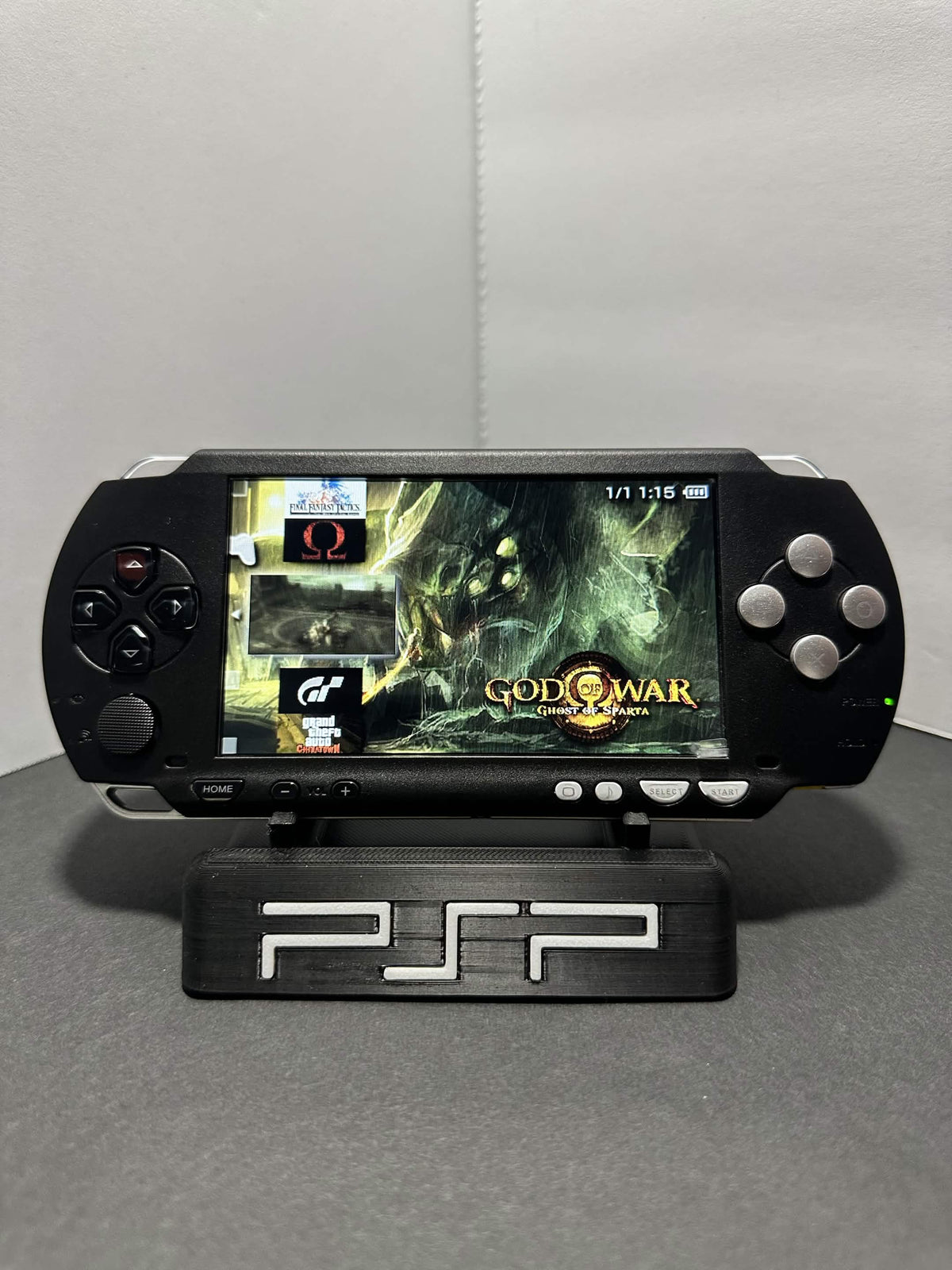 PSP-1000 – IPS Screen Upgrade • 64-128GB • Custom Firmware • Excellent Condition