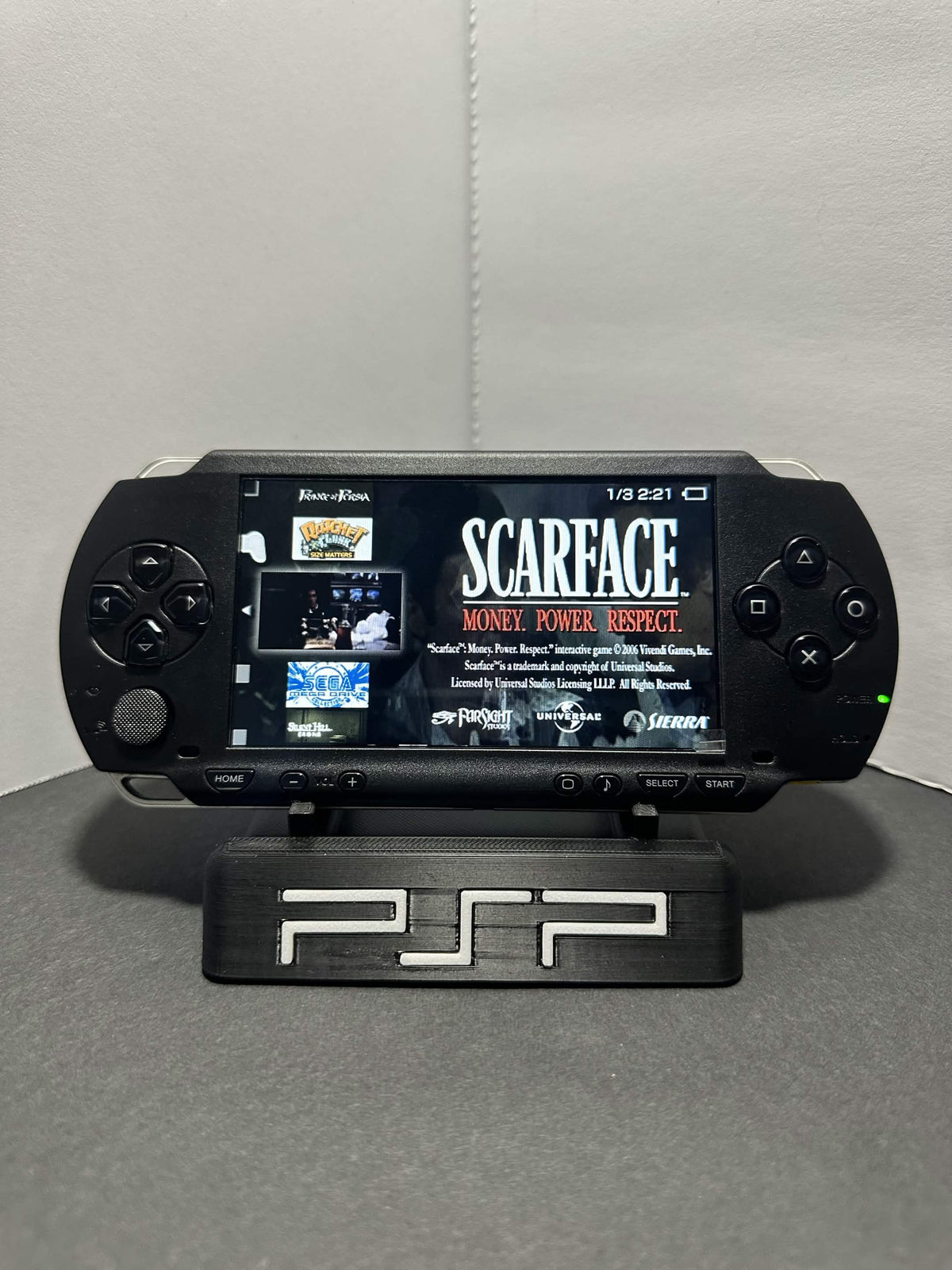 PSP-1000 – IPS Screen Upgrade • 64-128GB • Custom Firmware • Excellent Condition