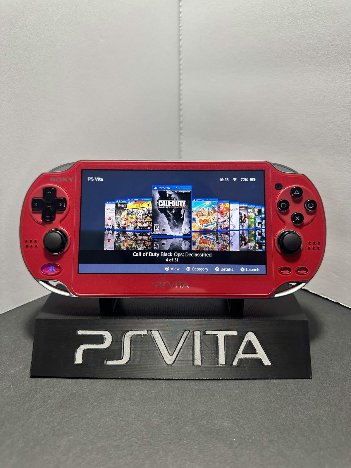 PS Vita-1000 OLED – 128GB SD2VITA • Custom Firmware • Excellent Condition