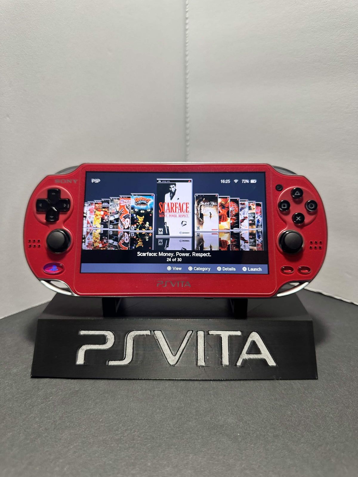 PS Vita-1000 OLED – 128GB SD2VITA • Custom Firmware • Excellent Condition