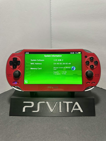 PS Vita-1000 OLED – 128GB SD2VITA • Custom Firmware • Excellent Condition