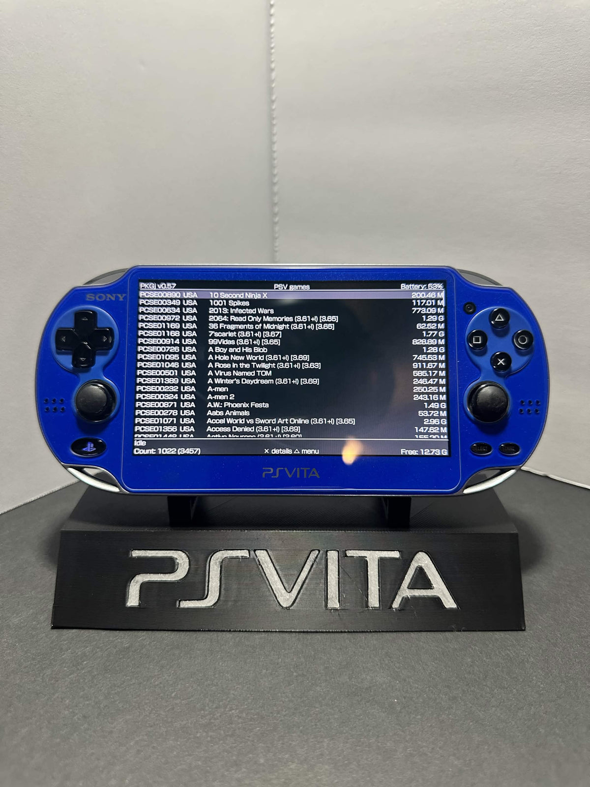PS Vita-1100 OLED – 128GB SD2VITA • Custom Firmware • Excellent Condition