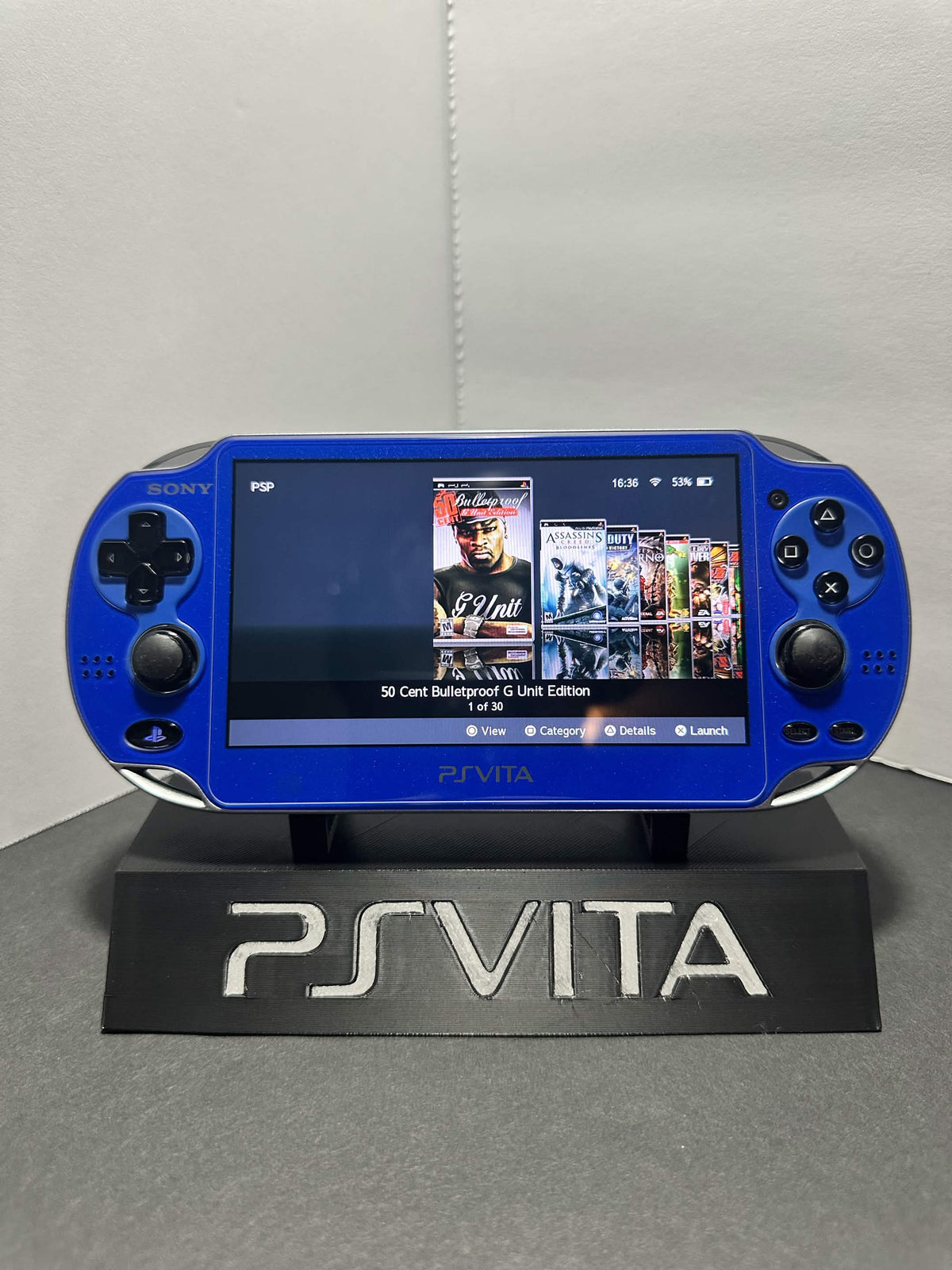 PS Vita-1100 OLED – 128GB SD2VITA • Custom Firmware • Excellent Condition