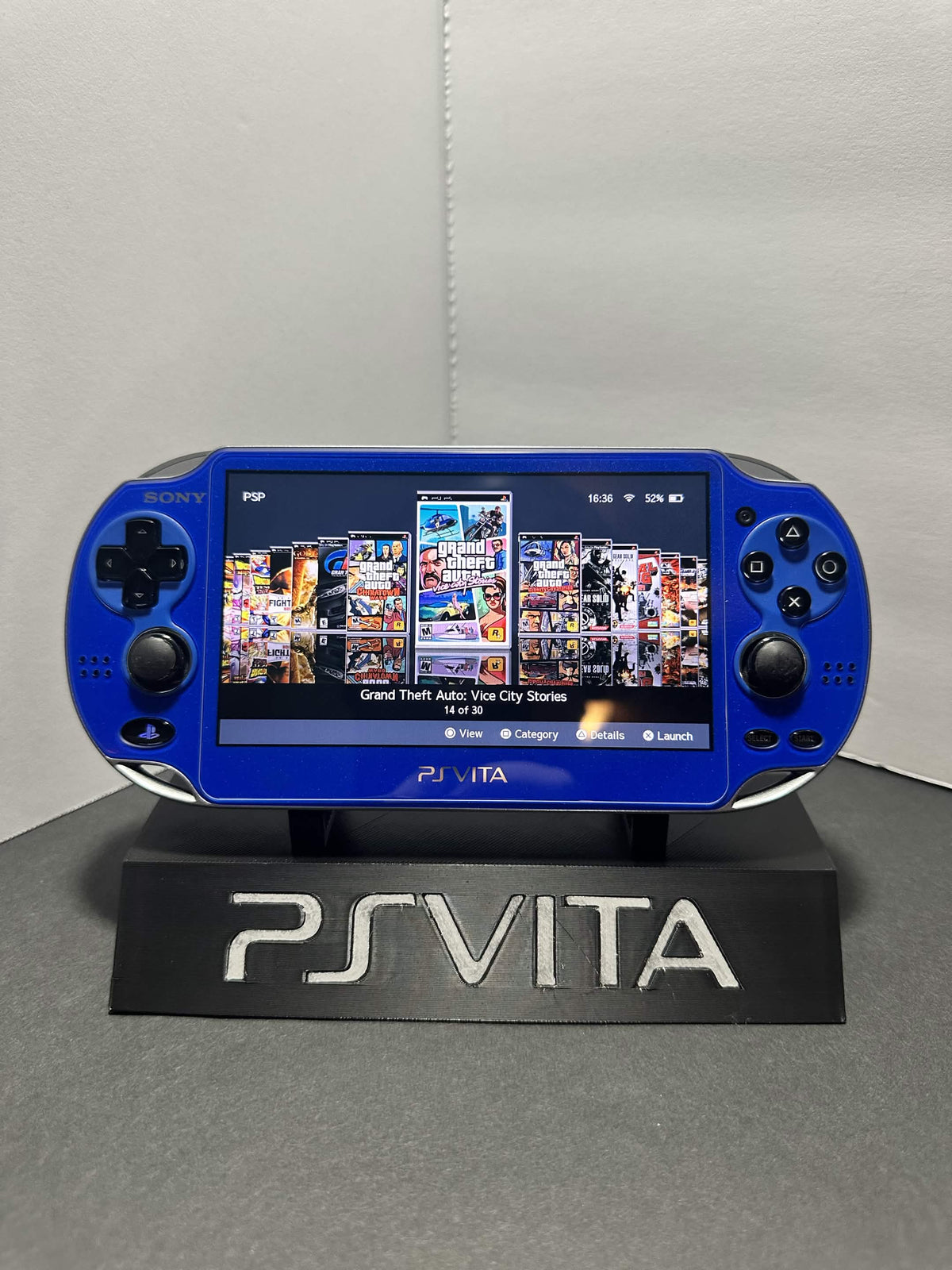 PS Vita-1100 OLED – 128GB SD2VITA • Custom Firmware • Excellent Condition