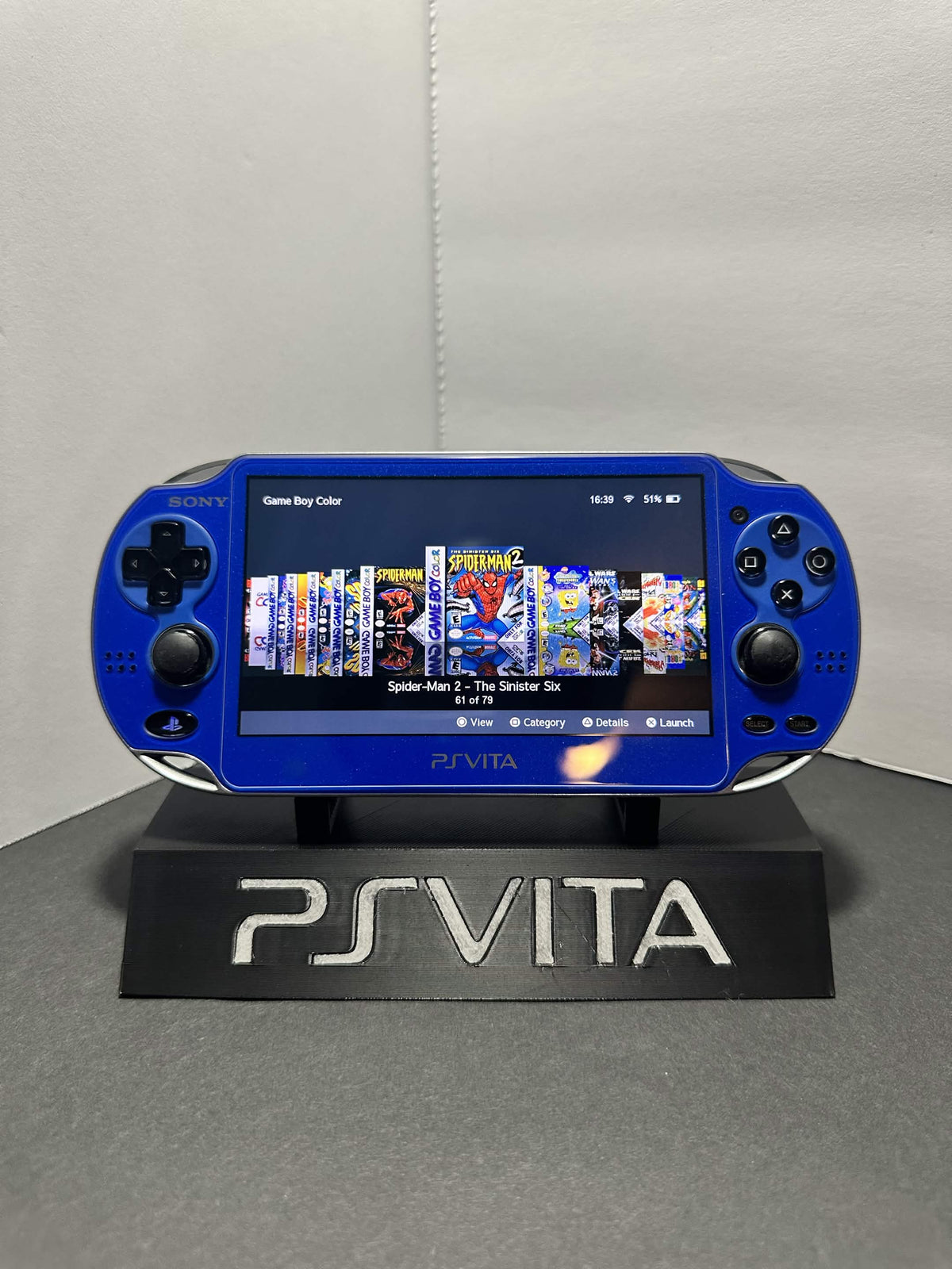 PS Vita-1100 OLED – 128GB SD2VITA • Custom Firmware • Excellent Condition