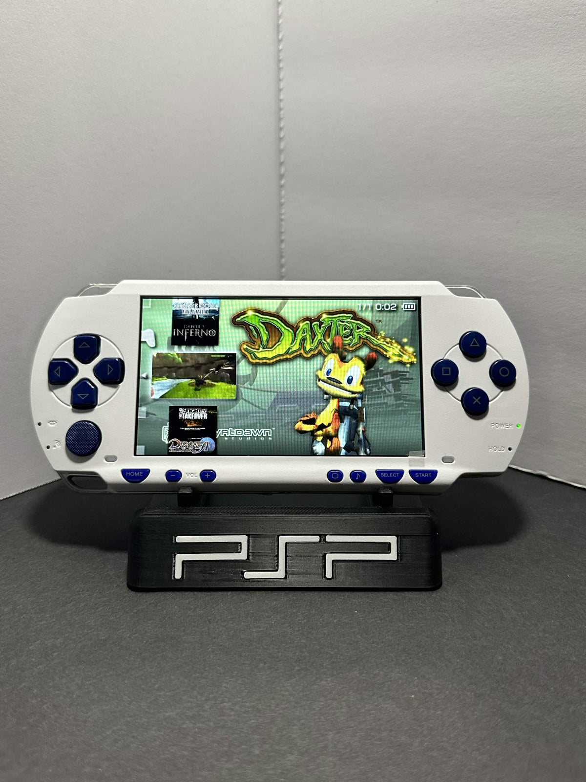 PSP-1000 – IPS Screen Upgrade • 64-128GB • Custom Firmware • Good Condition