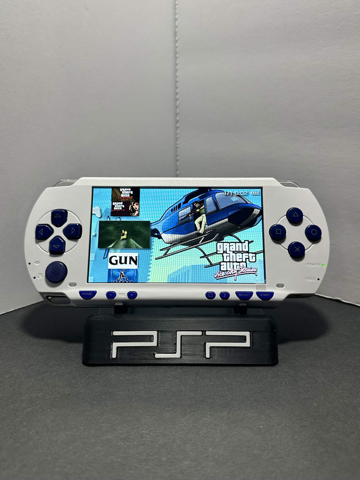 PSP-1000 – IPS Screen Upgrade • 64-128GB • Custom Firmware • Good Condition