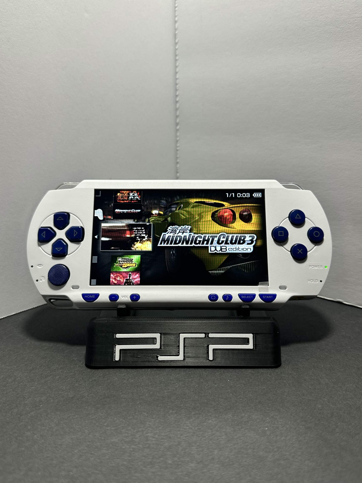 PSP-1000 – IPS Screen Upgrade • 64-128GB • Custom Firmware • Good Condition