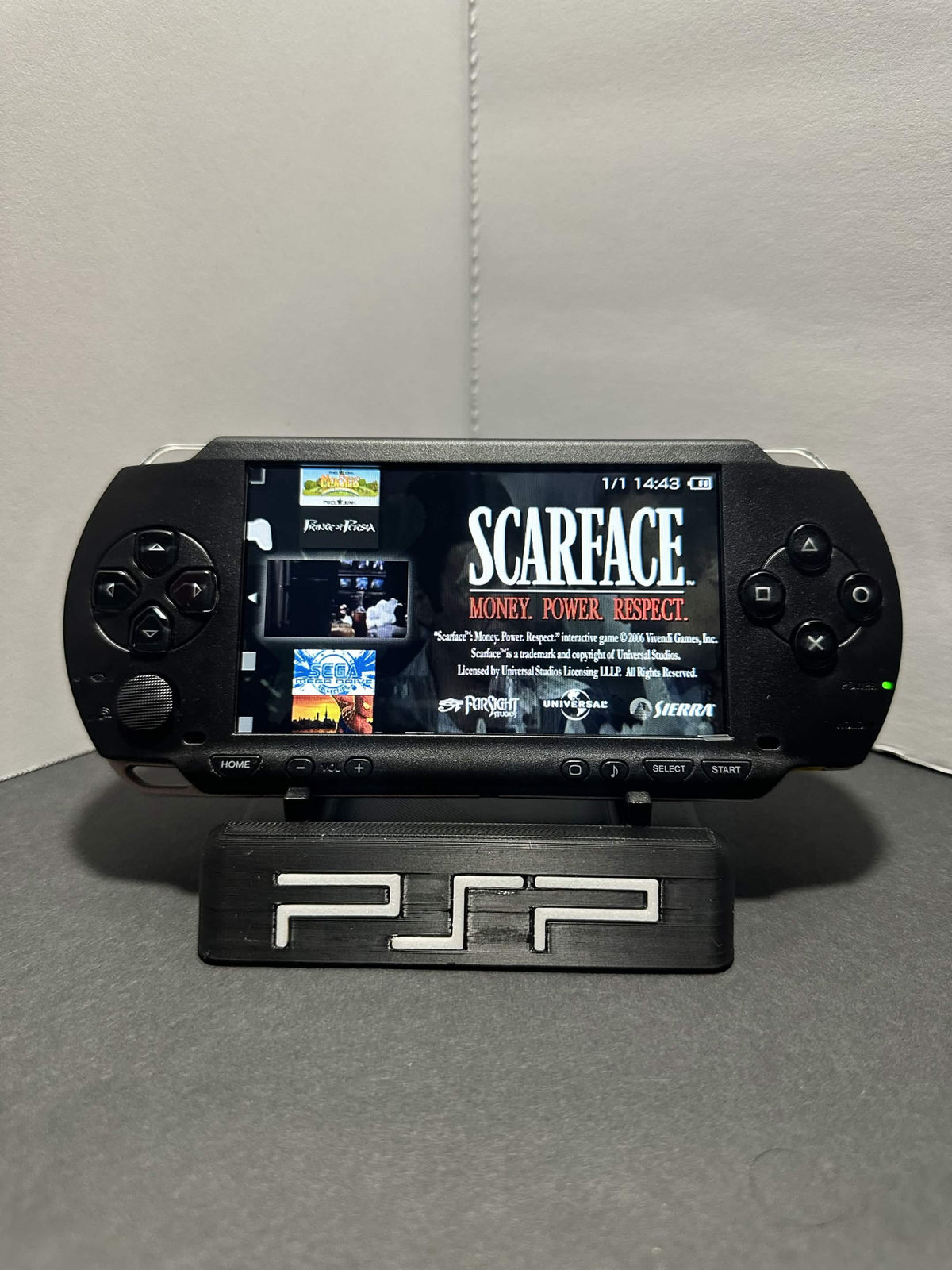 PSP-1000 – IPS Screen Upgrade • 64-128GB • Custom Firmware • Good Condition