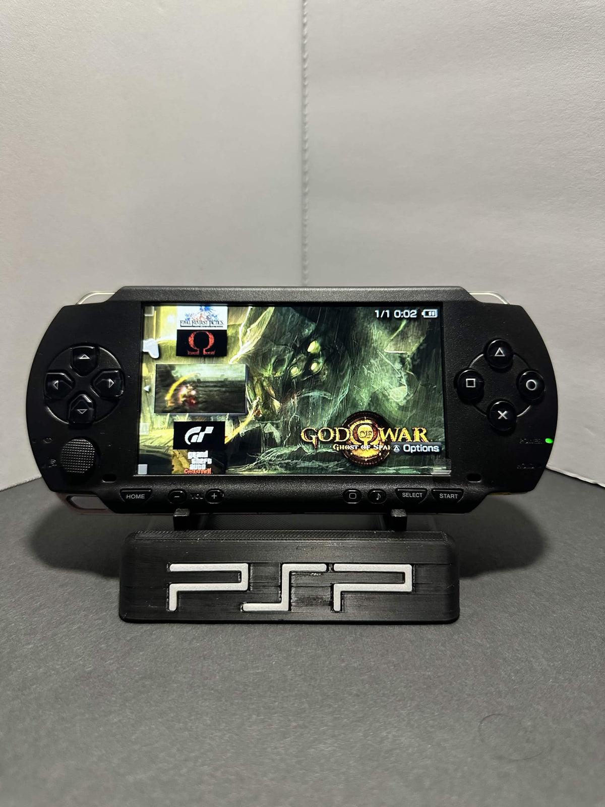 PSP-1000 – IPS Screen Upgrade • 64-128GB • Custom Firmware • Good Condition