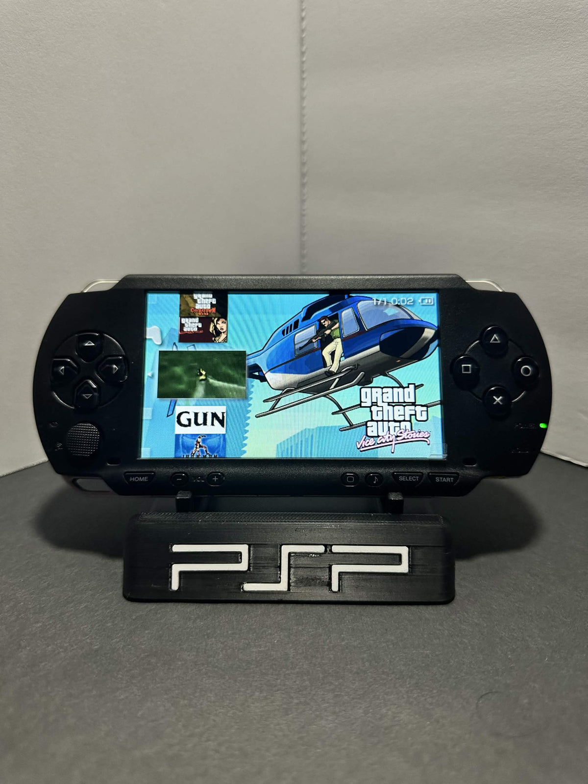 PSP-1000 – IPS Screen Upgrade • 64-128GB • Custom Firmware • Good Condition