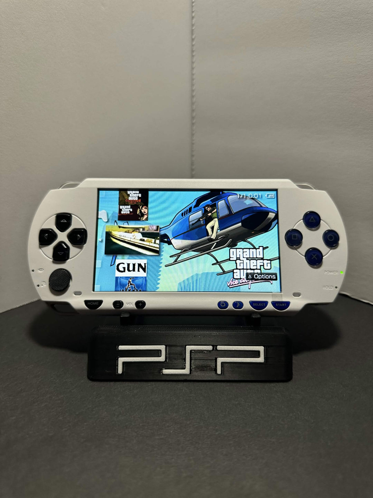 PSP-1000 – IPS Screen Upgrade • 64-128GB • Custom Firmware • Good Condition