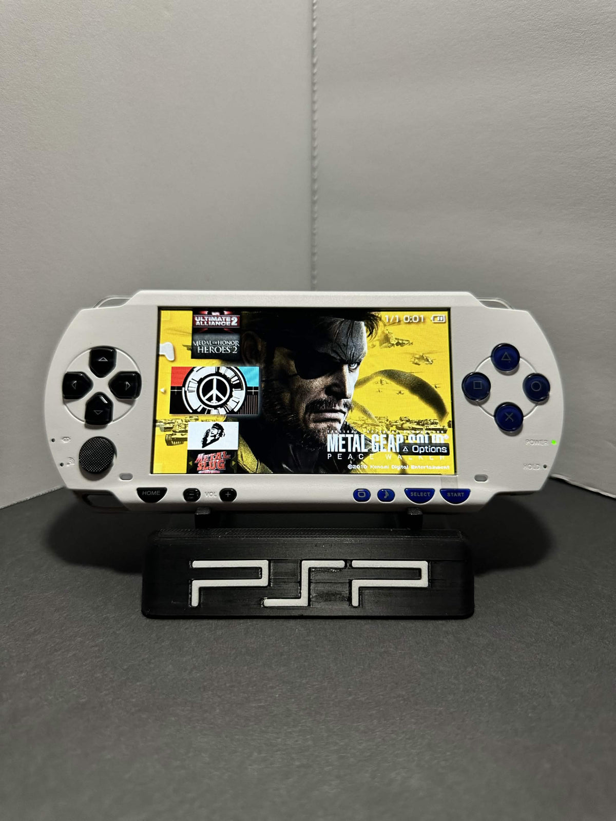 PSP-1000 – IPS Screen Upgrade • 64-128GB • Custom Firmware • Good Condition