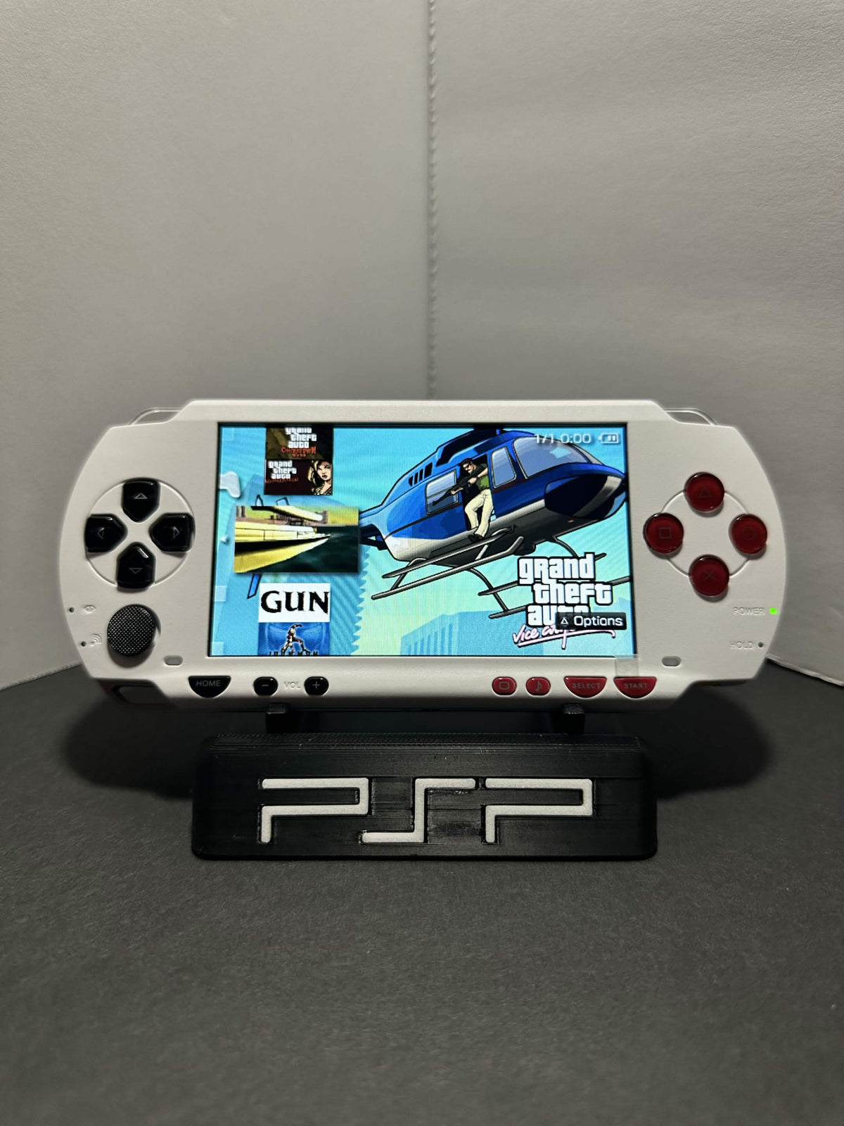 PSP-1000 – IPS Screen Upgrade • 64-128GB • Custom Firmware • Good Condition
